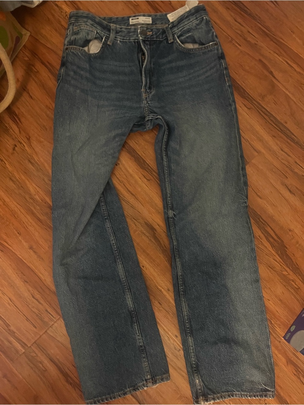 Bershka Denim Straight Jeans